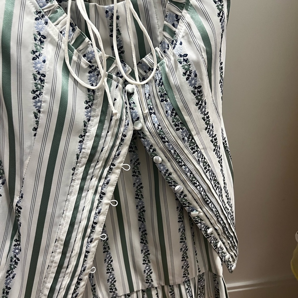 For Love And Lemons Mini Striped Dress - Picture 3 of 6